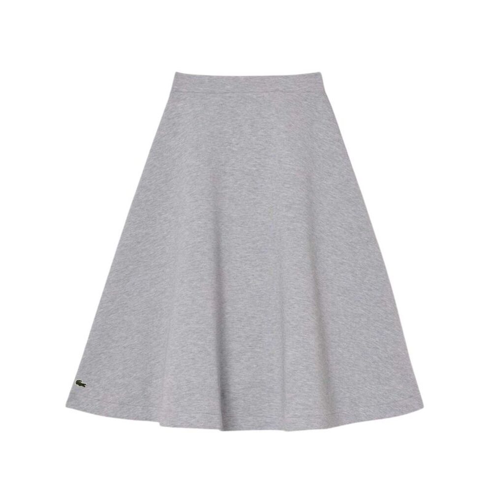 Lacoste Girls Milano Cotton Skirt / Gray
